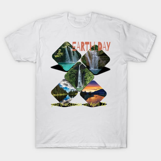 Earth Day Everyday Earth Day - Planet Anniversary 2023. T-Shirt by TeeText